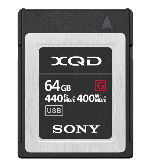 Sony 64GB G Series XQD Memory Card (QDG64F/J)